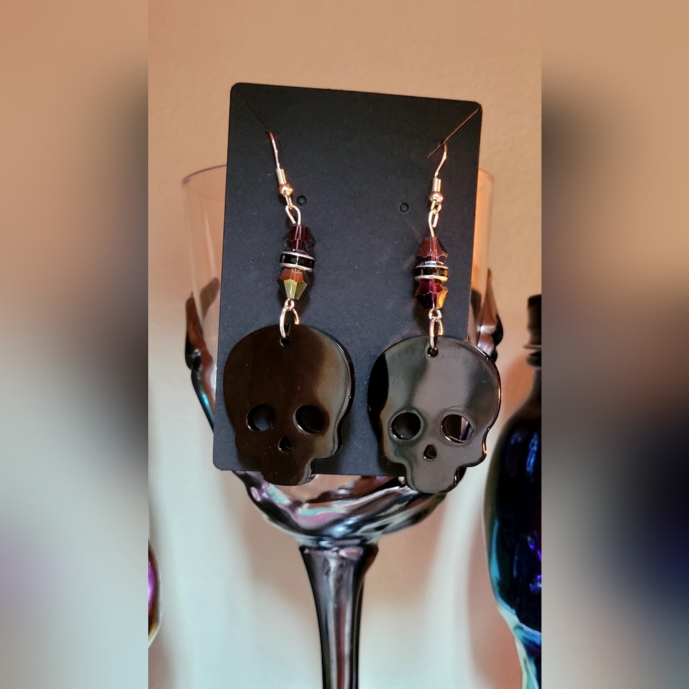 Handmade Skull earrings